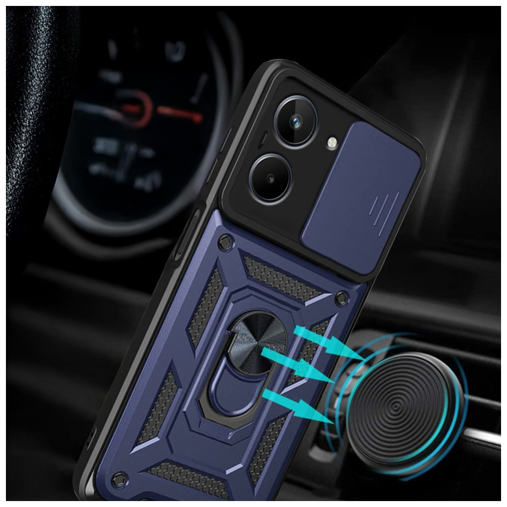 Чохол до мобільного телефона BeCover Military Xiaomi Redmi A5 / Poco C71 Blue (713544) - фото 3 Чохол до мобільного телефона BeCover Military Xiaomi Redmi A5 / Poco C71 Blue (713544) - фото 3