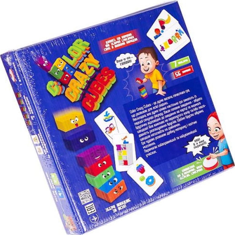 Настільна гра Danko Toys Color Crazy Cubes (укр.) (CCC-02-01U) - фото 3