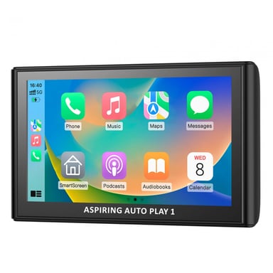 Автомобільний монітор Aspiring Auto Play 1, Magnet, CarPlay, Android auto - фото 1