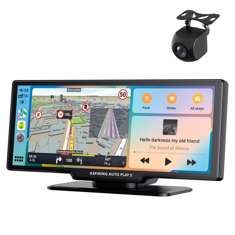Автомобільний монітор Aspiring Auto Play 2, Magnet, CarPlay, Android auto - фото 3