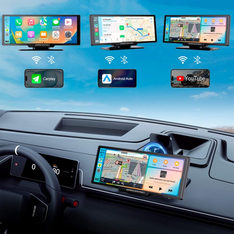 Автомобільний монітор Aspiring Auto Play 2, Magnet, CarPlay, Android auto - фото 8