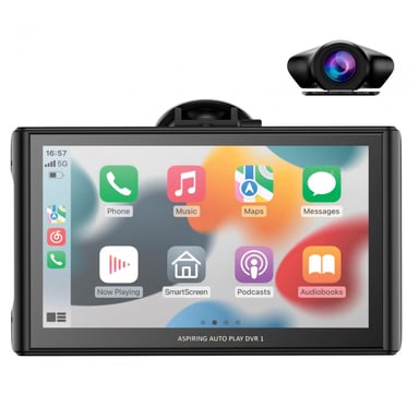 Автомобільний монітор Aspiring Auto Play DVR 1, Magnet, CarPlay, Android auto