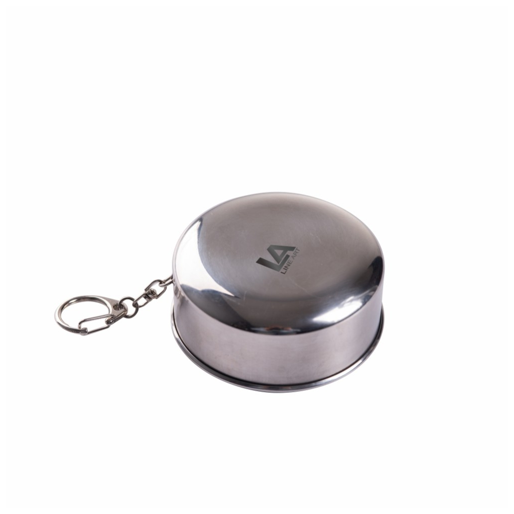 Стакан туристичний Line Art Nebraska 240 мл сріблястий (110053421LA-77) - фото 1 Стакан туристичний Line Art Nebraska 240 мл сріблястий (110053421LA-77) - фото 1