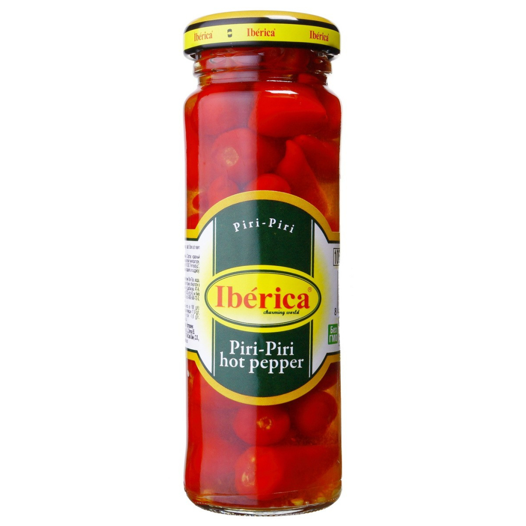 Овочева консервація Iberica Гострий перчик Пірі-Пірі 100 г с/б (8436024290264) - фото 1