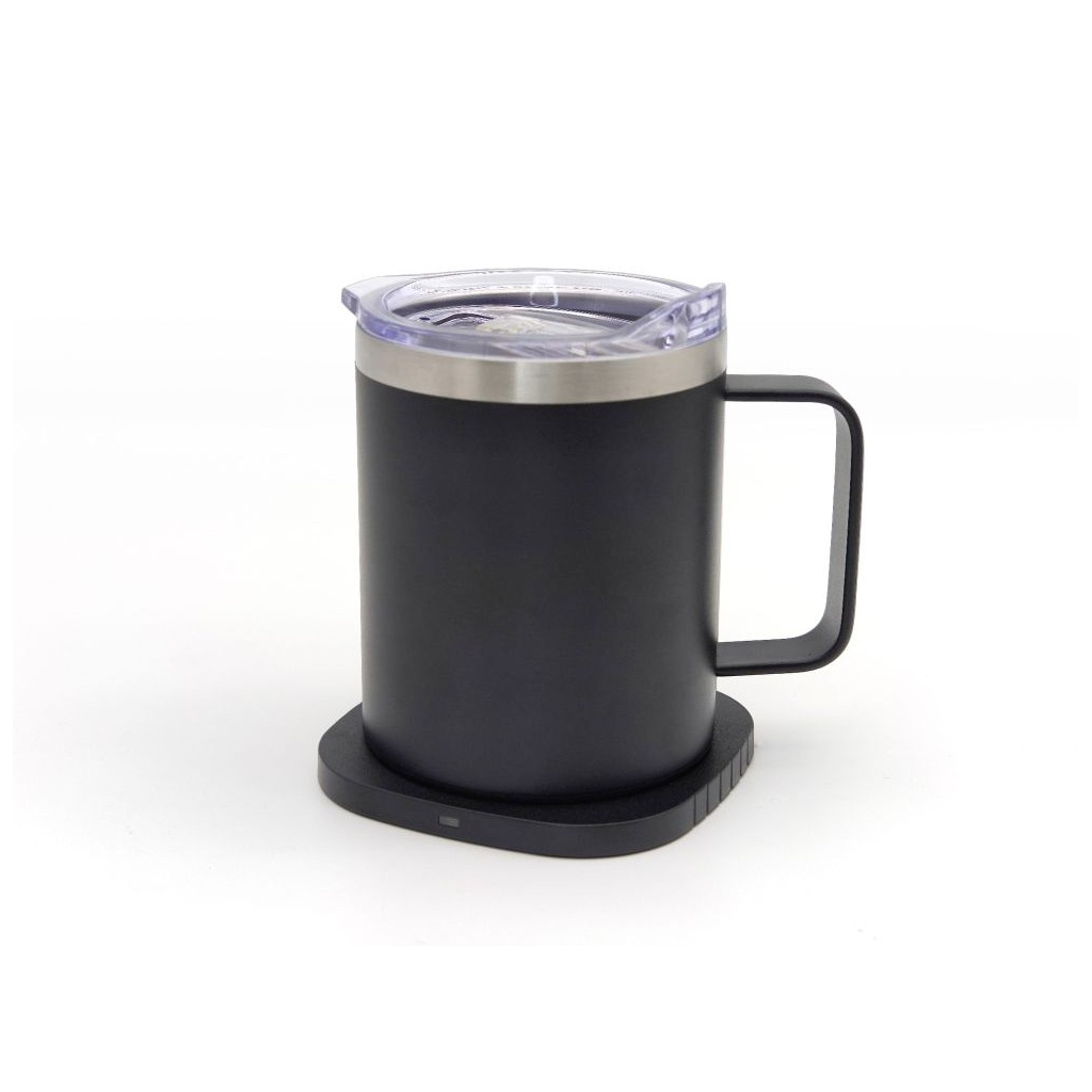 Термокружка TheGeneral з підігрівом та бездротовою зарядкою ThermoHub 15W з LED індикатором чорна (40021321-01) Термокружка TheGeneral з підігрівом та бездротовою зарядкою ThermoHub 15W з LED індикатором чорна (40021321-01)