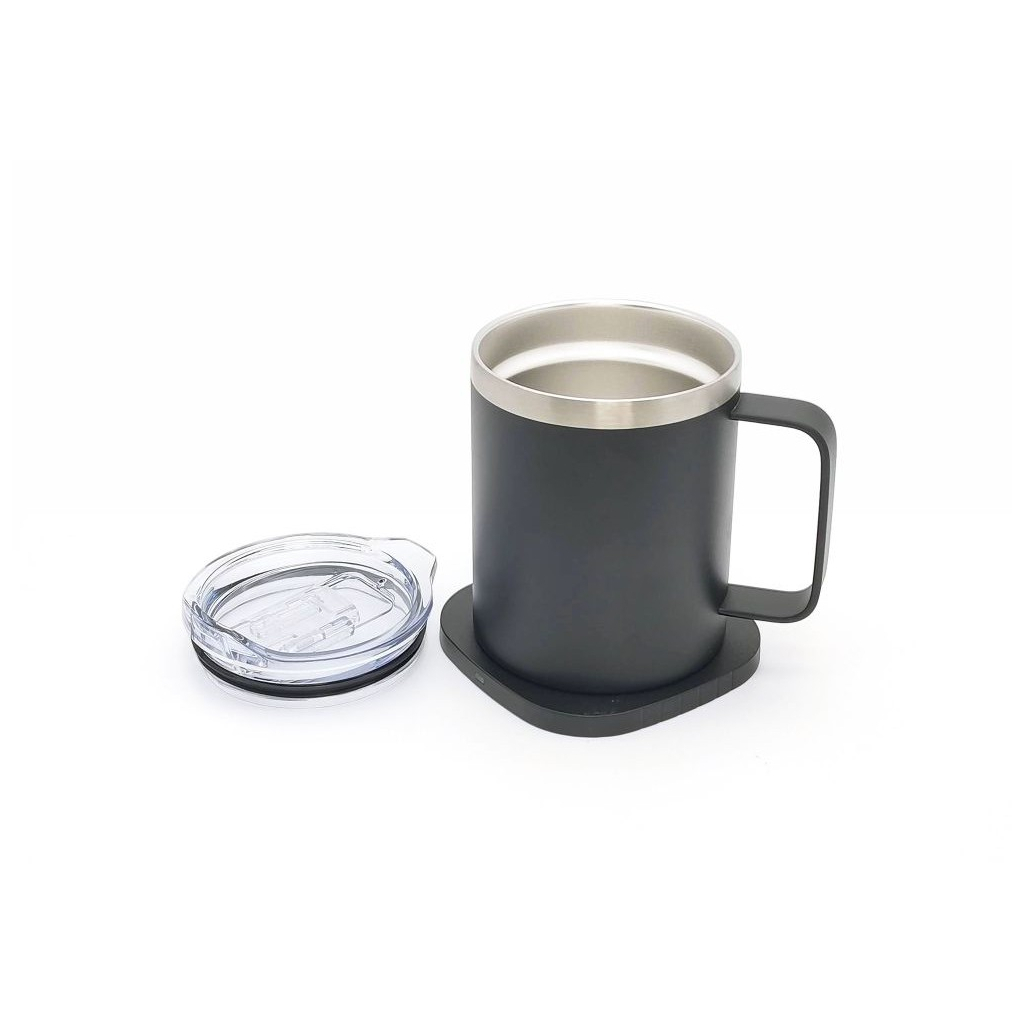 Термокружка TheGeneral з підігрівом та бездротовою зарядкою ThermoHub 15W з LED індикатором чорна (40021321-01) - фото 3 Термокружка TheGeneral з підігрівом та бездротовою зарядкою ThermoHub 15W з LED індикатором чорна (40021321-01) - фото 3