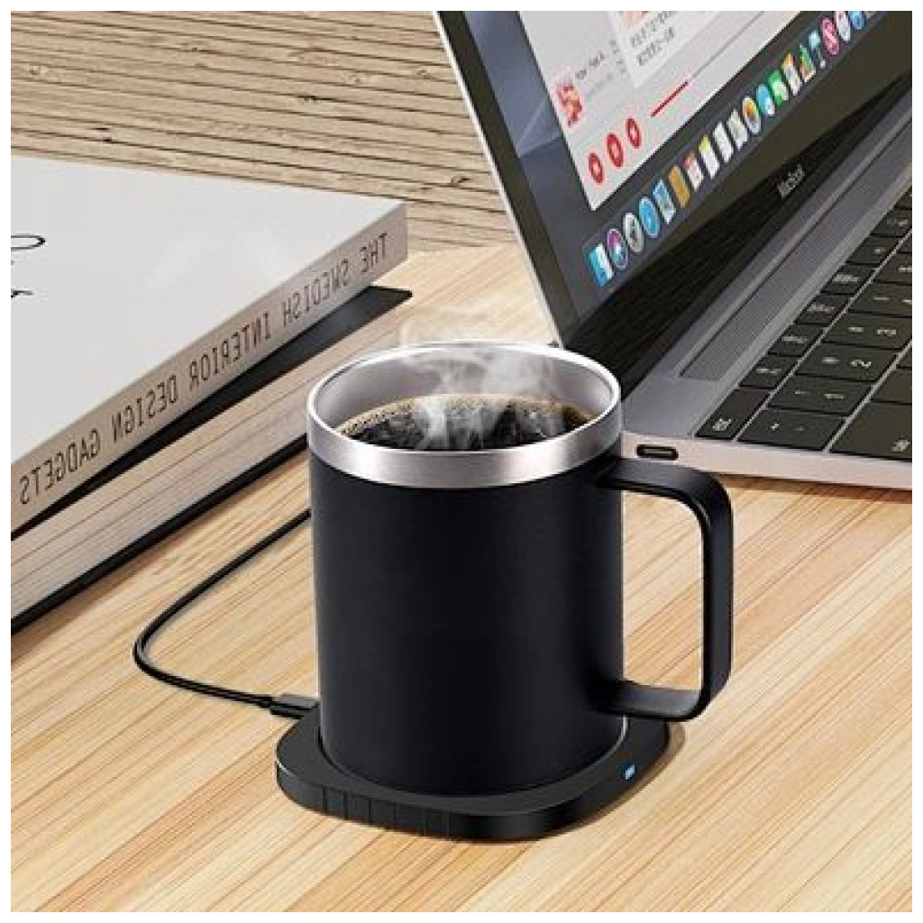 Термокружка TheGeneral з підігрівом та бездротовою зарядкою ThermoHub 15W з LED індикатором чорна (40021321-01) - фото 6 Термокружка TheGeneral з підігрівом та бездротовою зарядкою ThermoHub 15W з LED індикатором чорна (40021321-01) - фото 6