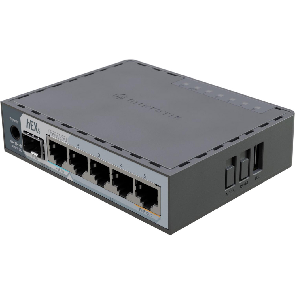 Маршрутизатор Mikrotik hEX S 2025 (E60IUGS) - фото 1