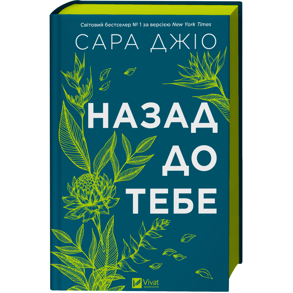Книга Назад до тебе - Сара Джіо Vivat (9786171708976) Книга Назад до тебе - Сара Джіо Vivat (9786171708976)