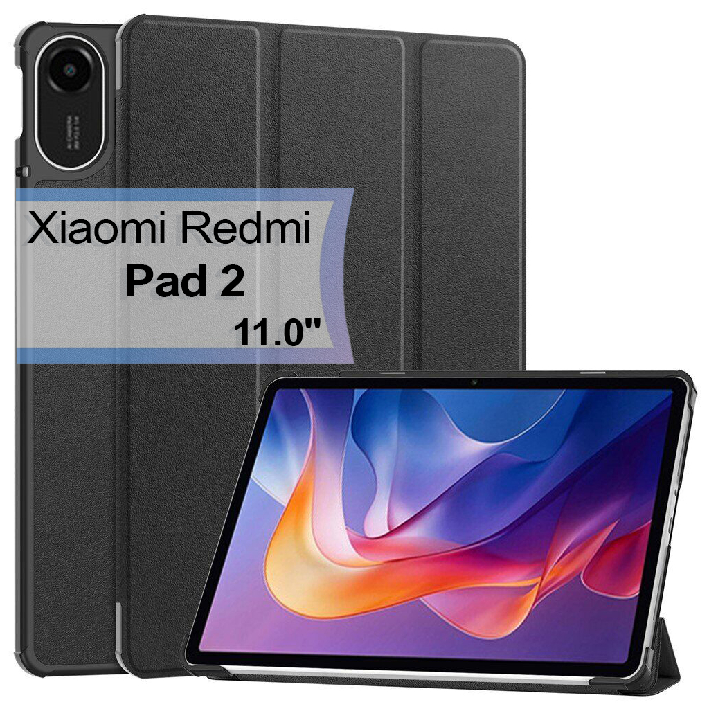 Чохол до планшета BeCover Smart Xiaomi Redmi Pad 2 11.0" Black (713636) - фото 1