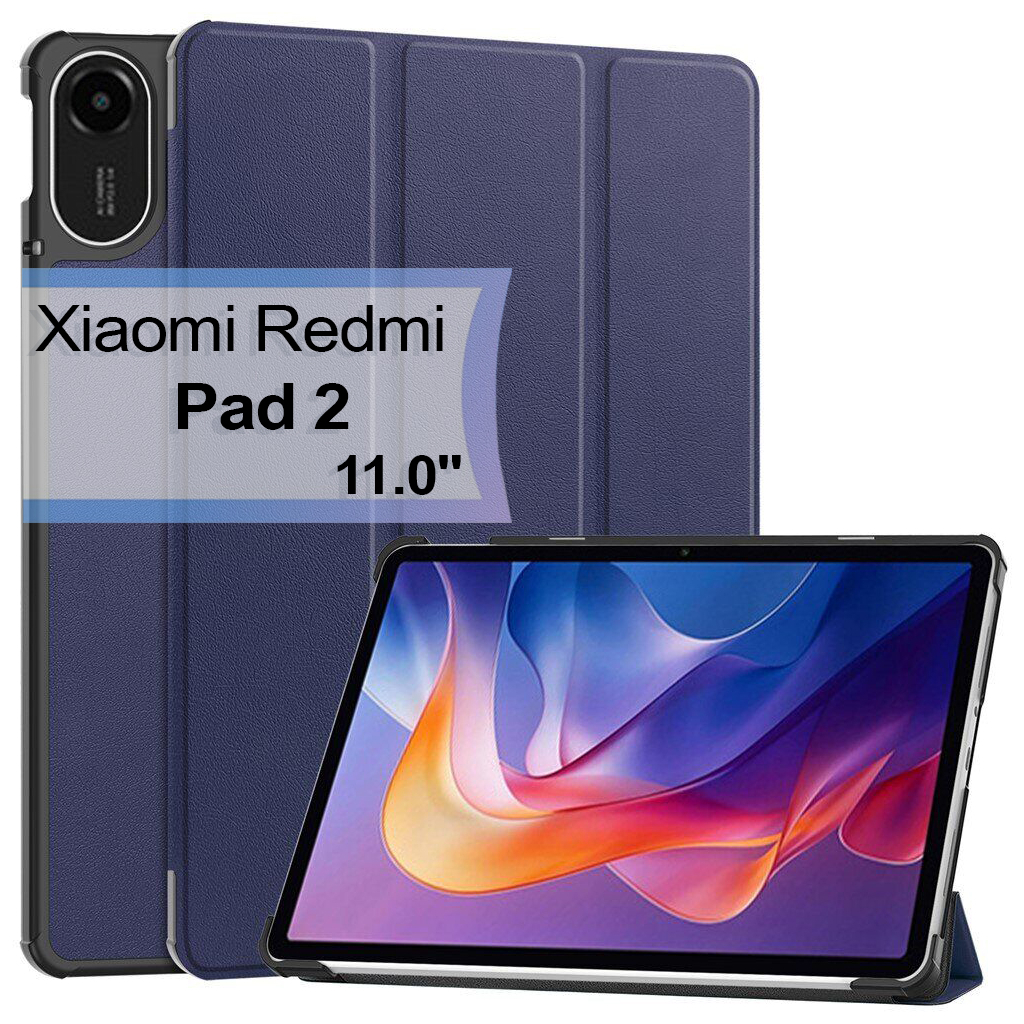 Чохол до планшета BeCover Smart Xiaomi Redmi Pad 2 11.0" Deep Blue (713637) - фото 1
