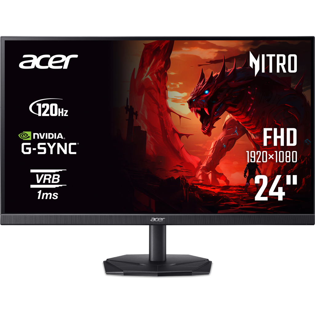 Монітор Acer KG242YGbmix (UM.QX2EE.G11) Монітор Acer KG242YGbmix (UM.QX2EE.G11)