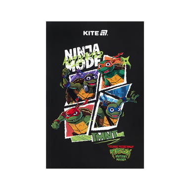 Блокнот Kite А5 Ninja Turtles 2 термобіндер, 64 аркуші, нелінований (NT25-193-2) - фото 1