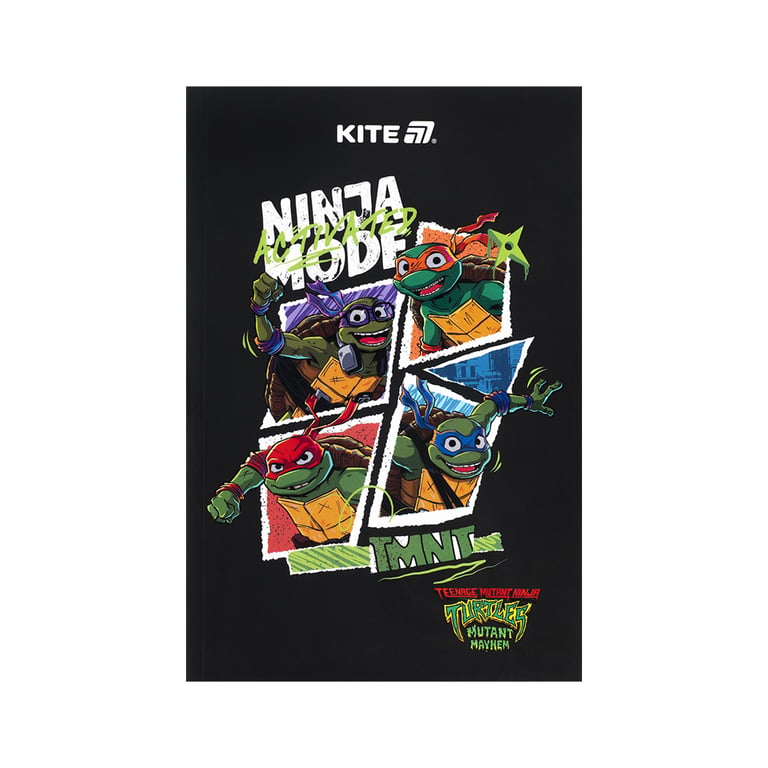 Блокнот Kite А5 Ninja Turtles 2 термобіндер, 64 аркуші, нелінований (NT25-193-2) - фото 1