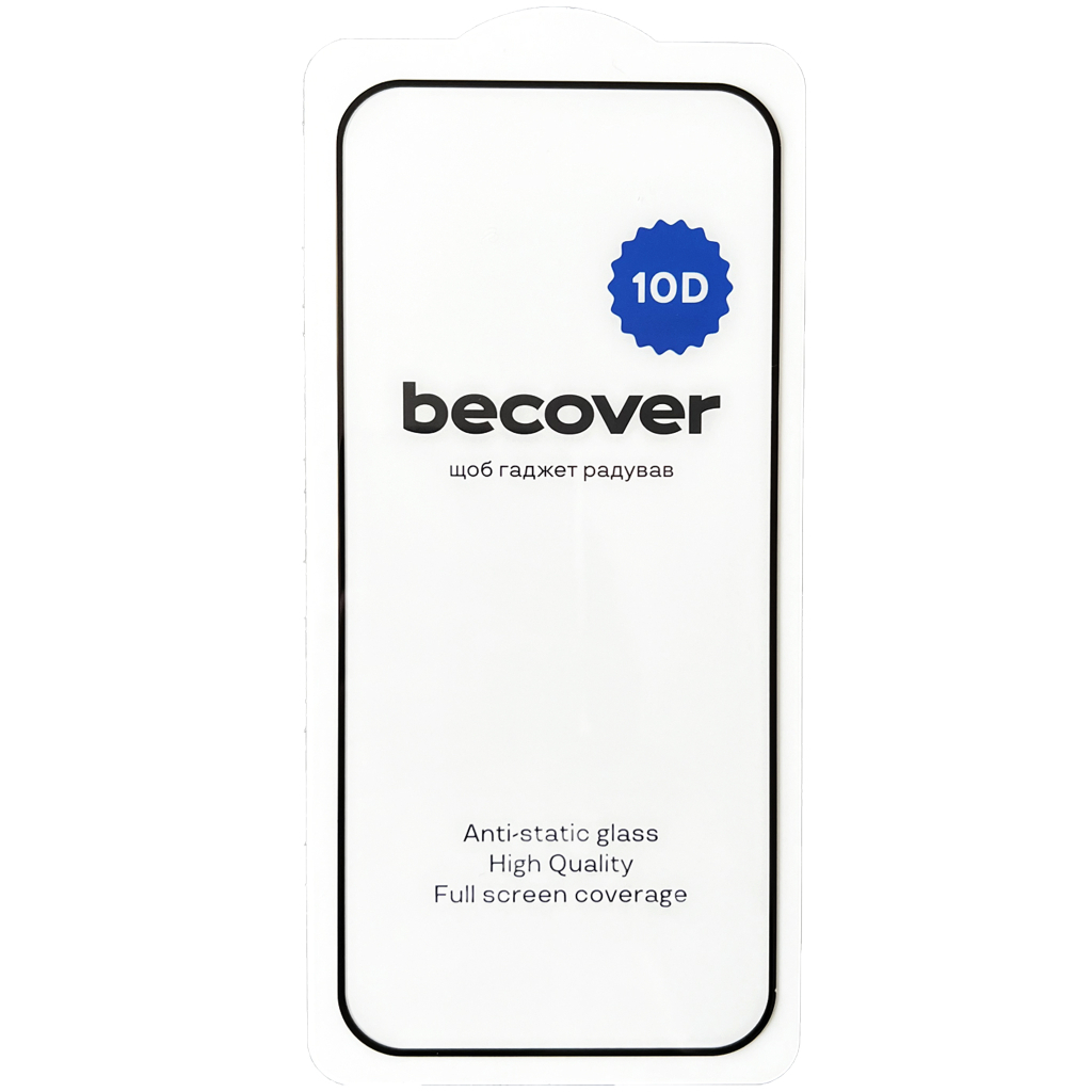 Скло захисне BeCover Google Pixel 10 / 10 Pro 10D Black (713672) - фото 2 Скло захисне BeCover Google Pixel 10 / 10 Pro 10D Black (713672) - фото 2
