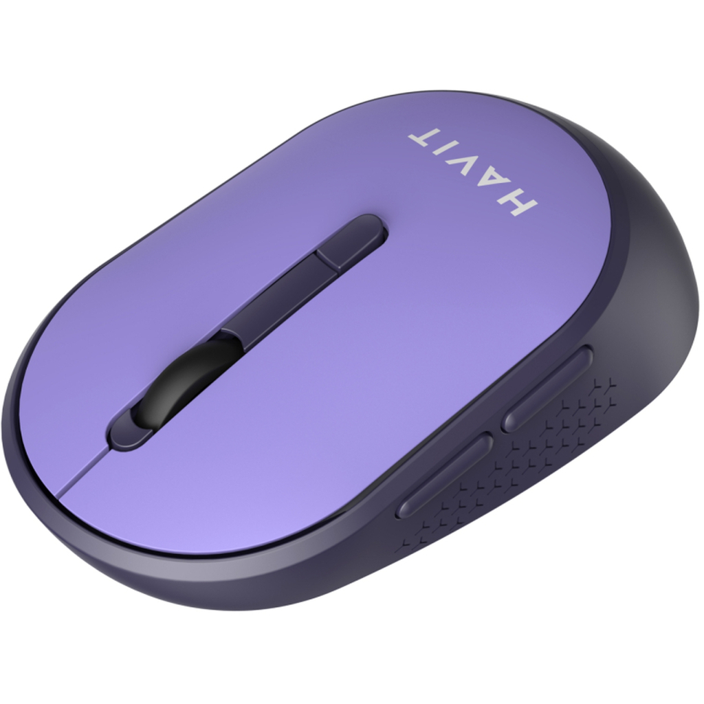 Мишка Havit HV-MS78GT Wireless Black-Purple (6939119041229) - фото 2 Мишка Havit HV-MS78GT Wireless Black-Purple (6939119041229) - фото 2