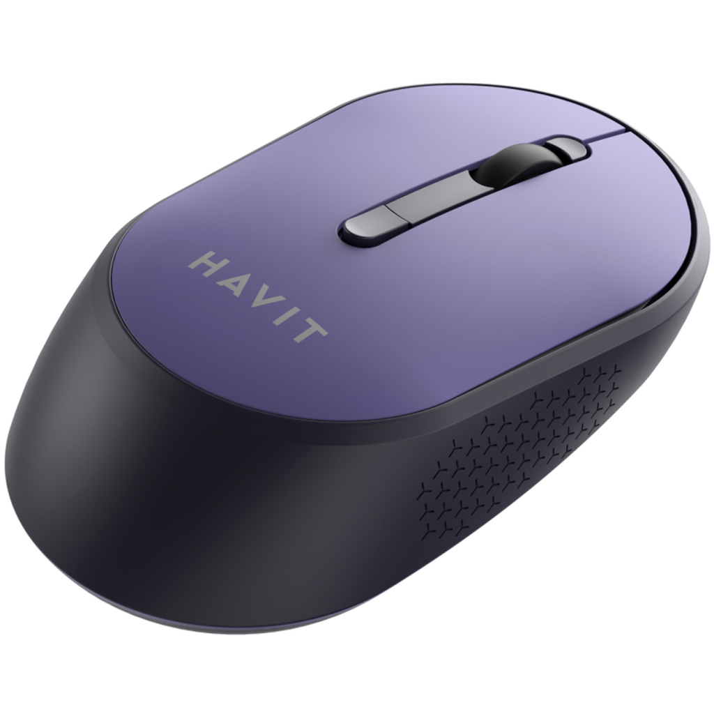 Мишка Havit HV-MS78GT Wireless Black-Purple (6939119041229) - фото 5 Мишка Havit HV-MS78GT Wireless Black-Purple (6939119041229) - фото 5
