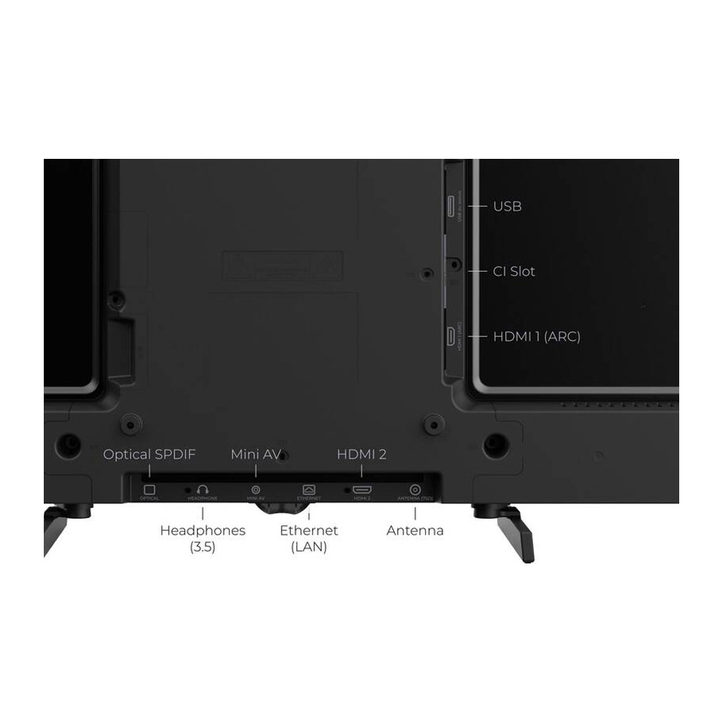 Телевізор Kivi 32F720QB - фото 4 Телевізор Kivi 32F720QB - фото 4