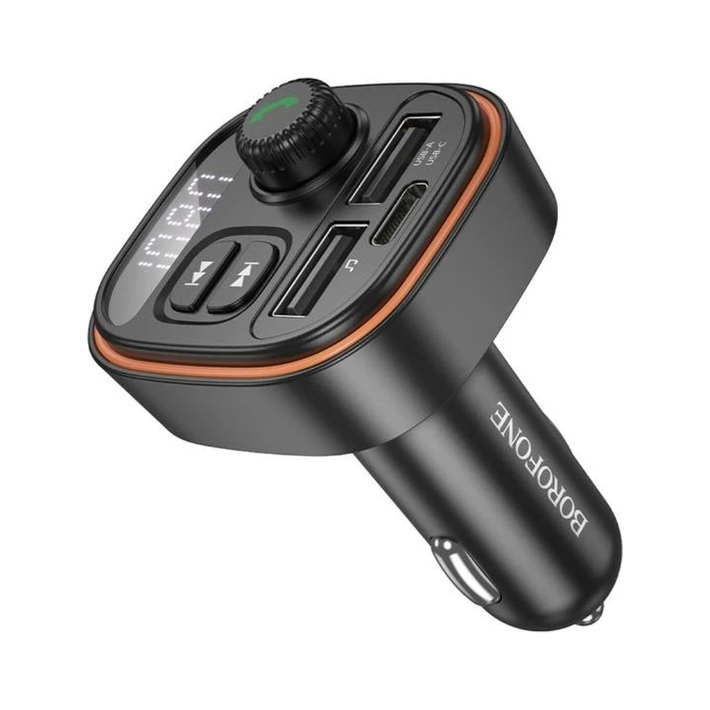 FM модулятор BOROFONE BC59, Black, Box FM модулятор BOROFONE BC59, Black, Box