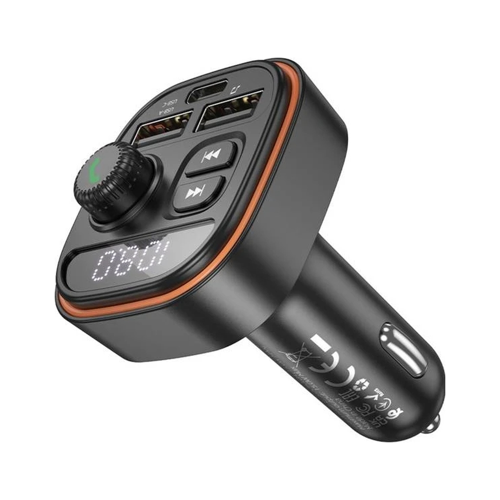 FM модулятор BOROFONE BC59, Black, Box - фото 2 FM модулятор BOROFONE BC59, Black, Box - фото 2