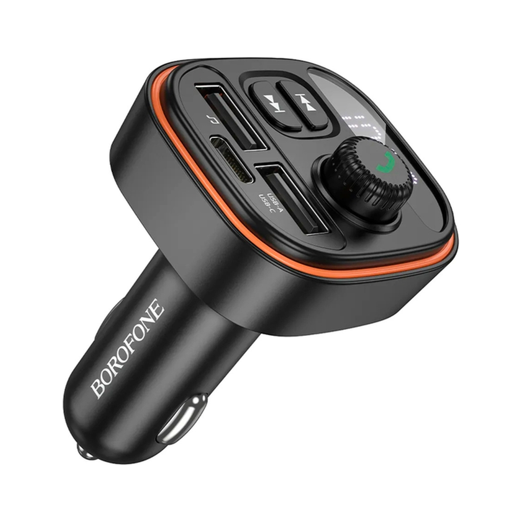 FM модулятор BOROFONE BC59, Black, Box - фото 3 FM модулятор BOROFONE BC59, Black, Box - фото 3