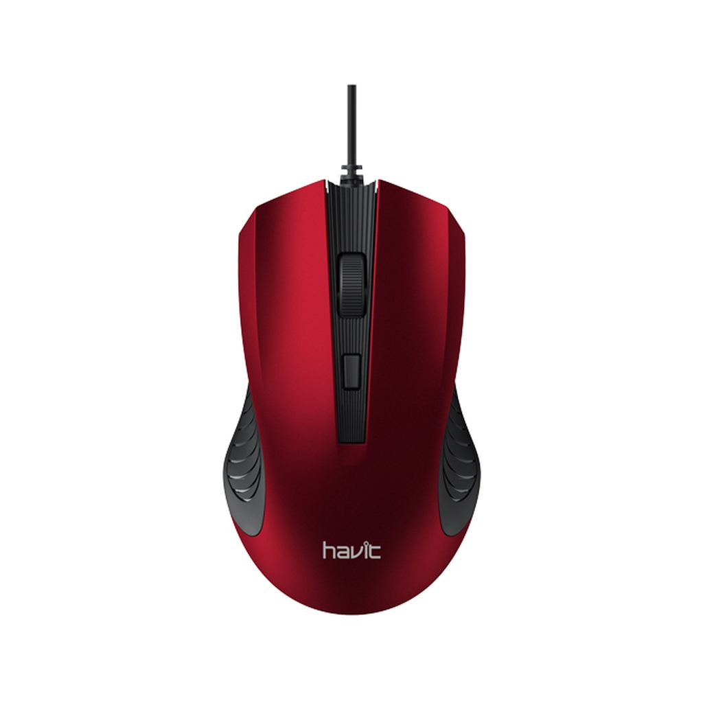 Мишка Havit HV-MS752 USB Red (6950676286441) Мишка Havit HV-MS752 USB Red (6950676286441)