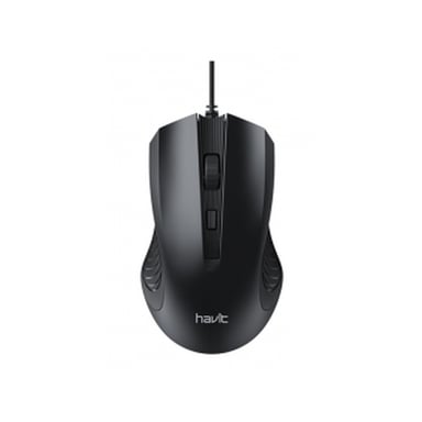 Мишка Havit HV-MS752 USB Black (6950676286434) - фото 1