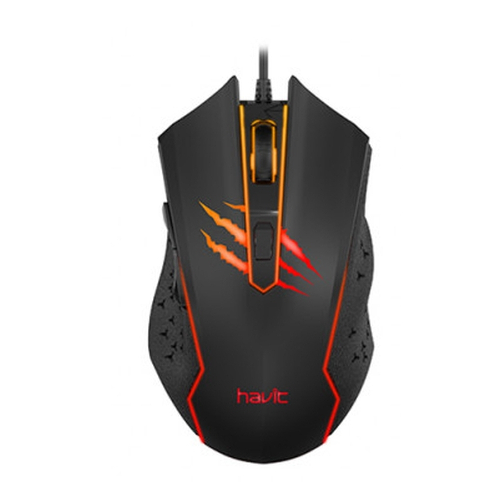 Мишка Havit HV-MS1027 USB Black (6939119030896) Мишка Havit HV-MS1027 USB Black (6939119030896)