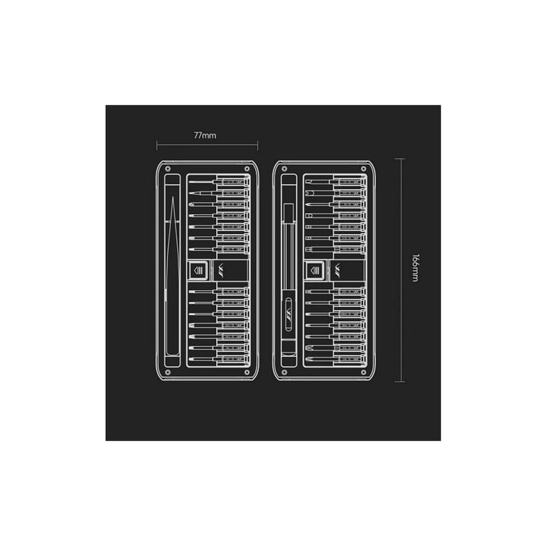 Викрутка Xiaomi JIMIHOME 30in1 Black (JM-GNT30) - фото 4