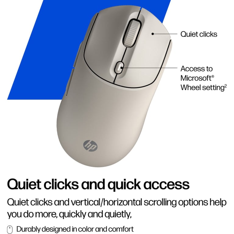 Мишка HP 400 Quiet Wireless/Bluetooth Maple (AZ7B6AA) - фото 10