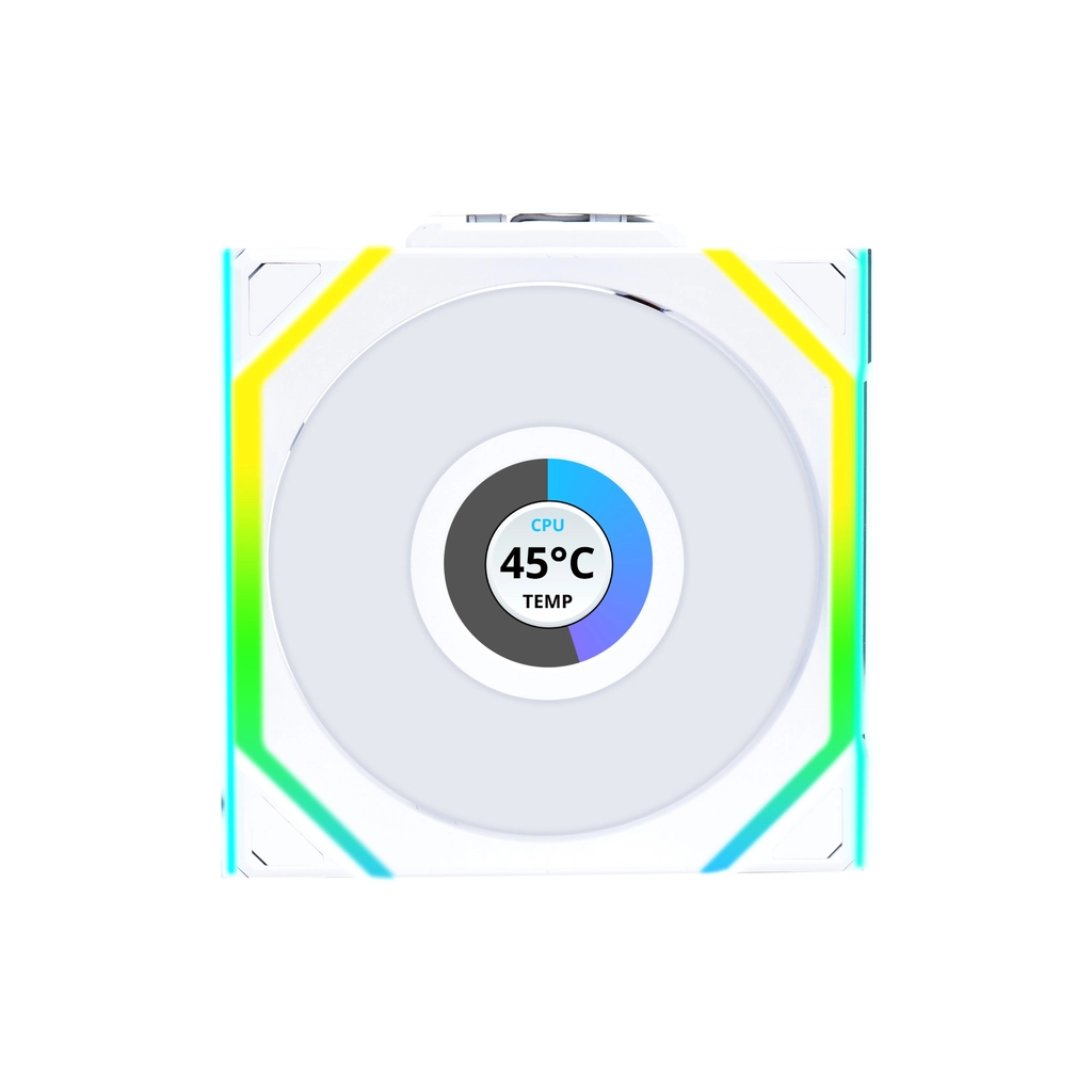 Кулер до корпусу Lian Li Uni Fan SL WIRELESS LCD Reverse, 120-1 (G99.12RSLLCD1W1W.00) Кулер до корпусу Lian Li Uni Fan SL WIRELESS LCD Reverse, 120-1 (G99.12RSLLCD1W1W.00)