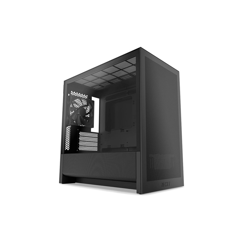 Корпус NZXT H3 Flow All Black (CC-H31FB-01) - фото 1 Корпус NZXT H3 Flow All Black (CC-H31FB-01) - фото 1