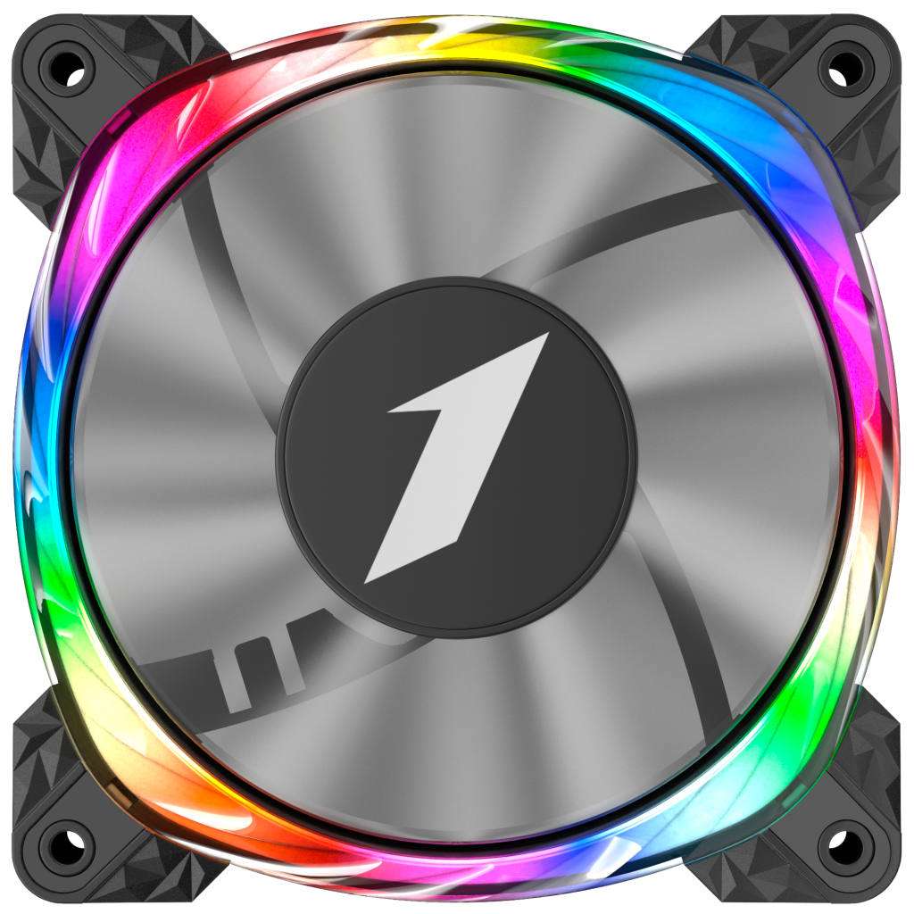 Кулер до корпусу 1stPlayer FS7 Black (FS7-BK-1IN1) Кулер до корпусу 1stPlayer FS7 Black (FS7-BK-1IN1)