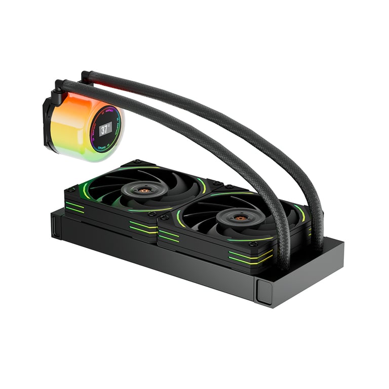 Система рідинного охолодження 1stPlayer CC-240 Black (CC-240-BK) - фото 3