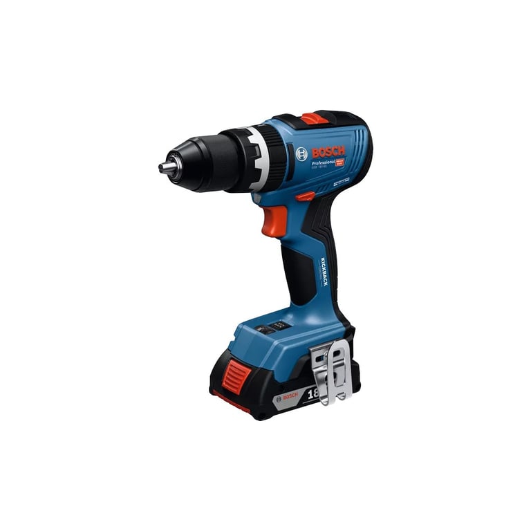 Шуруповерт Bosch Professional GSB 18V-65 18В 2х2Агод 3165Нм 0-2100обхв ЗП GAL18V-20 кейс 1.12 (0.601.9N3.100) - фото 2