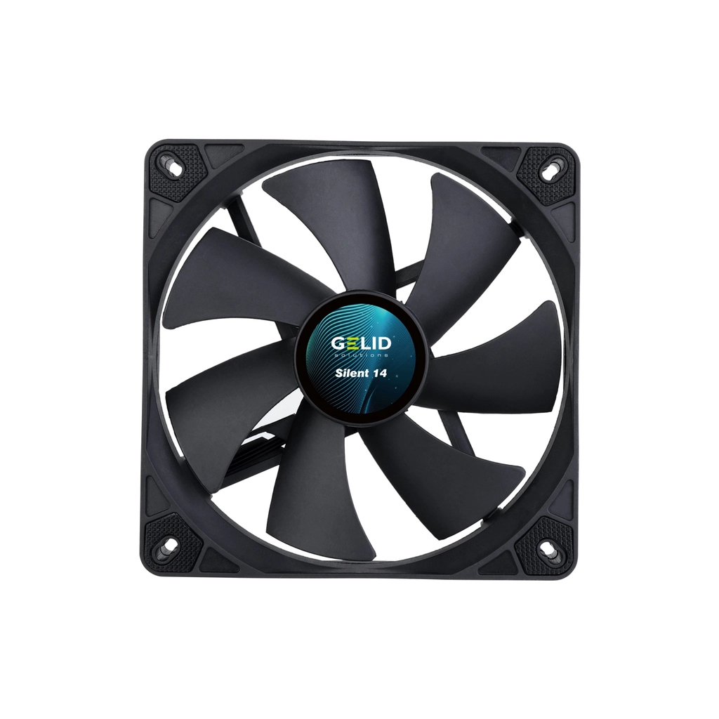 Кулер до корпусу Gelid Solutions Silent 14 Black 140 mm (FN-PX14-11) Кулер до корпусу Gelid Solutions Silent 14 Black 140 mm (FN-PX14-11)