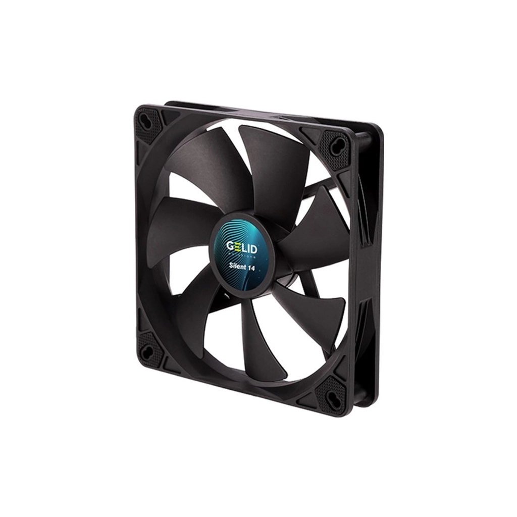 Кулер до корпусу Gelid Solutions Silent 14 Black 140 mm (FN-PX14-11) - фото 4 Кулер до корпусу Gelid Solutions Silent 14 Black 140 mm (FN-PX14-11) - фото 4