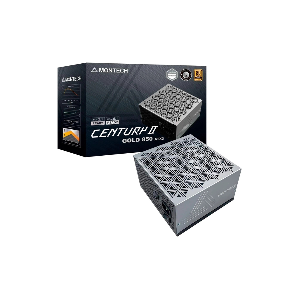 Блок живлення MONTECH 850W (CENTURY II 850) - фото 7 Блок живлення MONTECH 850W (CENTURY II 850) - фото 7