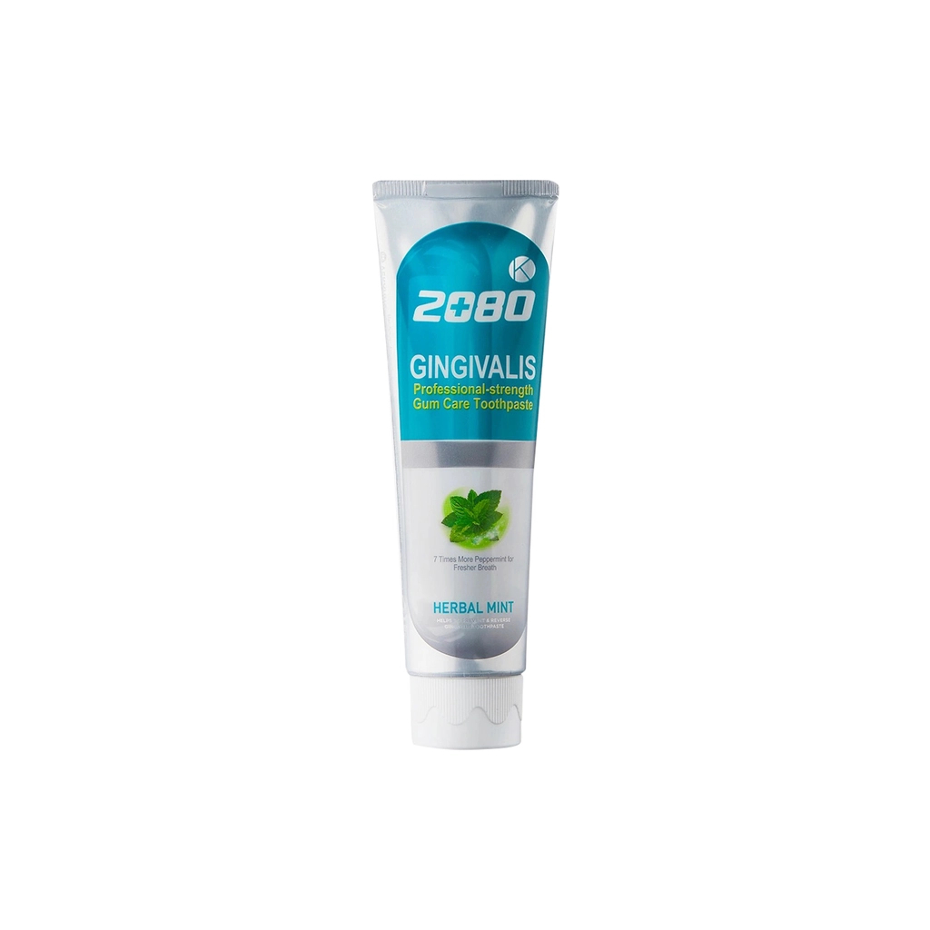 Зубна паста Aekyung 2080 Gingivalis Herbal Mint 120 г (8801046996805) - фото 1
