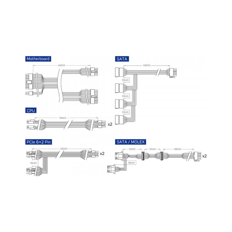 Блок живлення FSP 650W VITA-650GM (VITA-650GM) - фото 6