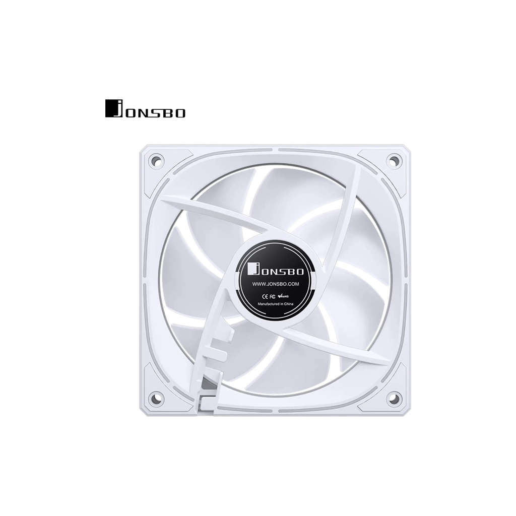 Кулер до корпусу JONSBO FR-505WR Reverse ARGB White - фото 5 Кулер до корпусу JONSBO FR-505WR Reverse ARGB White - фото 5