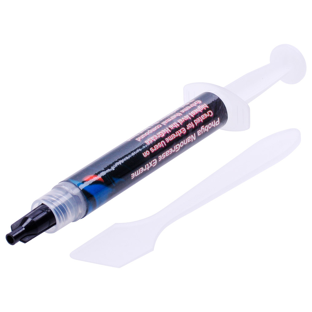 Термопаста Alphacool Phobya NanoGrease Extreme 3.5g (31103) - фото 1 Термопаста Alphacool Phobya NanoGrease Extreme 3.5g (31103) - фото 1