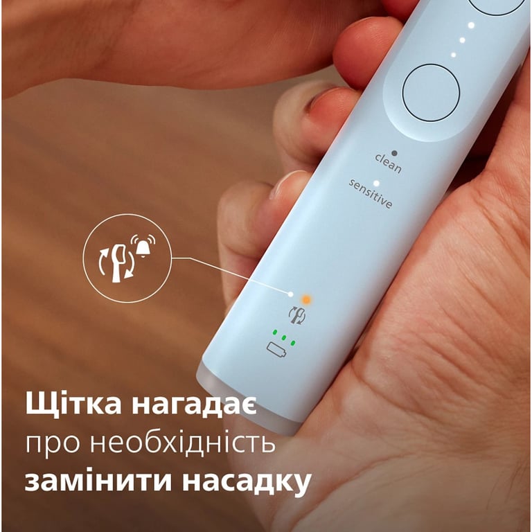 Електрична зубна щітка Philips HX7406/01 - фото 10