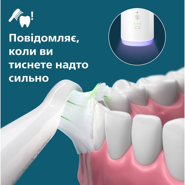 Електрична зубна щітка Philips HX7420/01 - фото 6