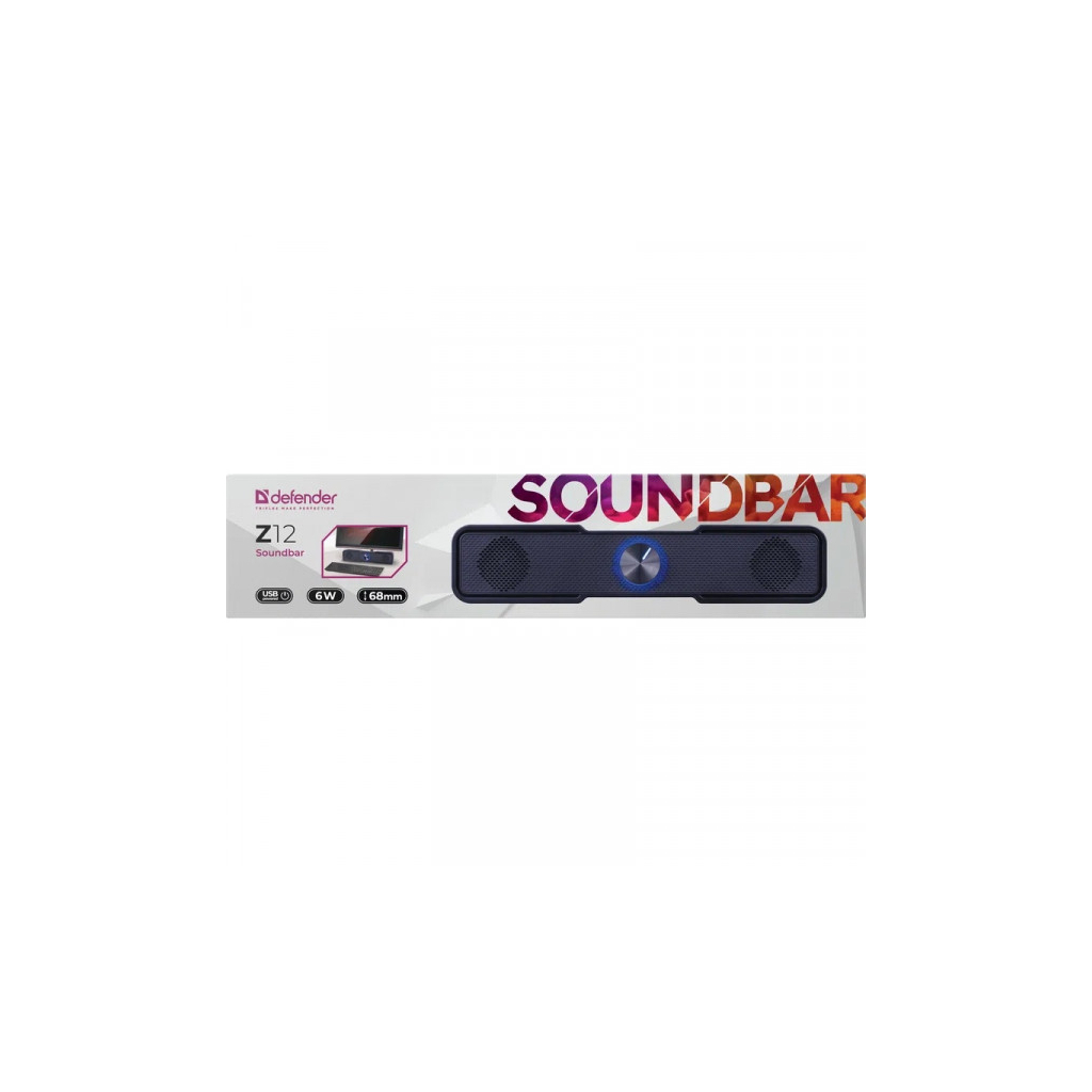 Акустична система Defender Soundbar Z12 Black (65312) - фото 6 Акустична система Defender Soundbar Z12 Black (65312) - фото 6