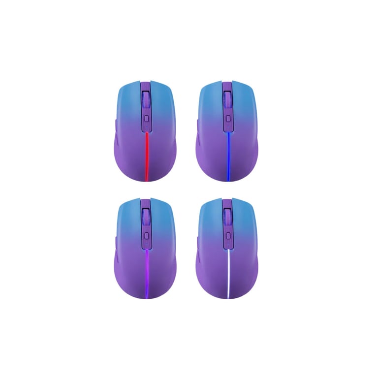 Мишка Defender Mystery MM301 LED Wireless/Bluetooth Violet (52301) - фото 8