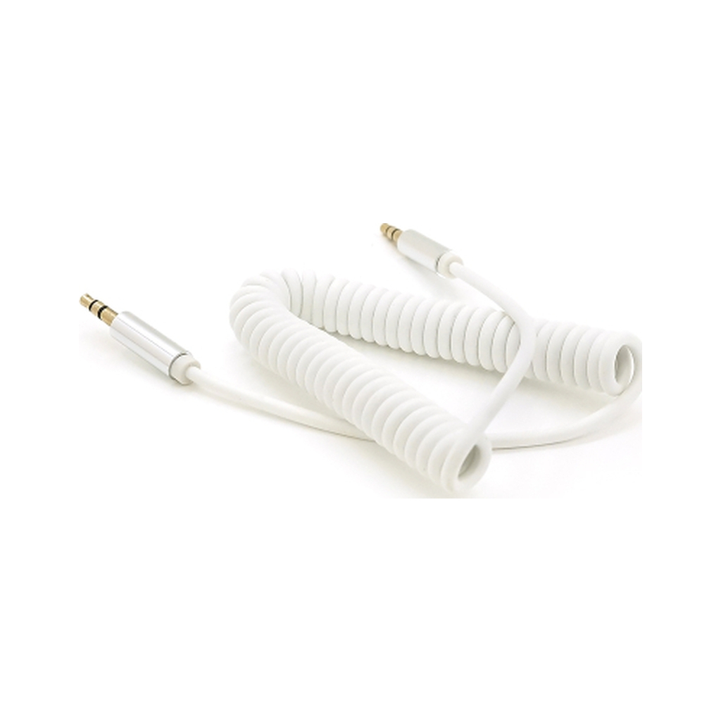Кабель мультимедійний 3.5mm M to 3.5mm M 1.5m 90° corner white Voltronic (YT-AUXSGJ(M)/(M)-1.5-W) Кабель мультимедійний 3.5mm M to 3.5mm M 1.5m 90° corner white Voltronic (YT-AUXSGJ(M)/(M)-1.5-W)