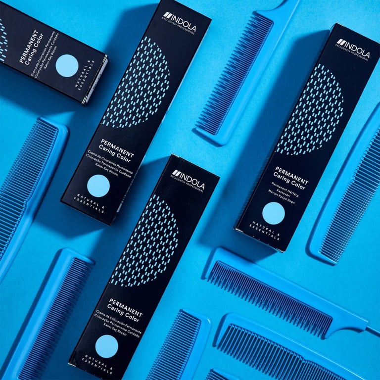 Фарба для волосся Indola Permanent Caring Color 5.11 - Світло-коричневий інтенсивний попелястий (4045787934861) - фото 5