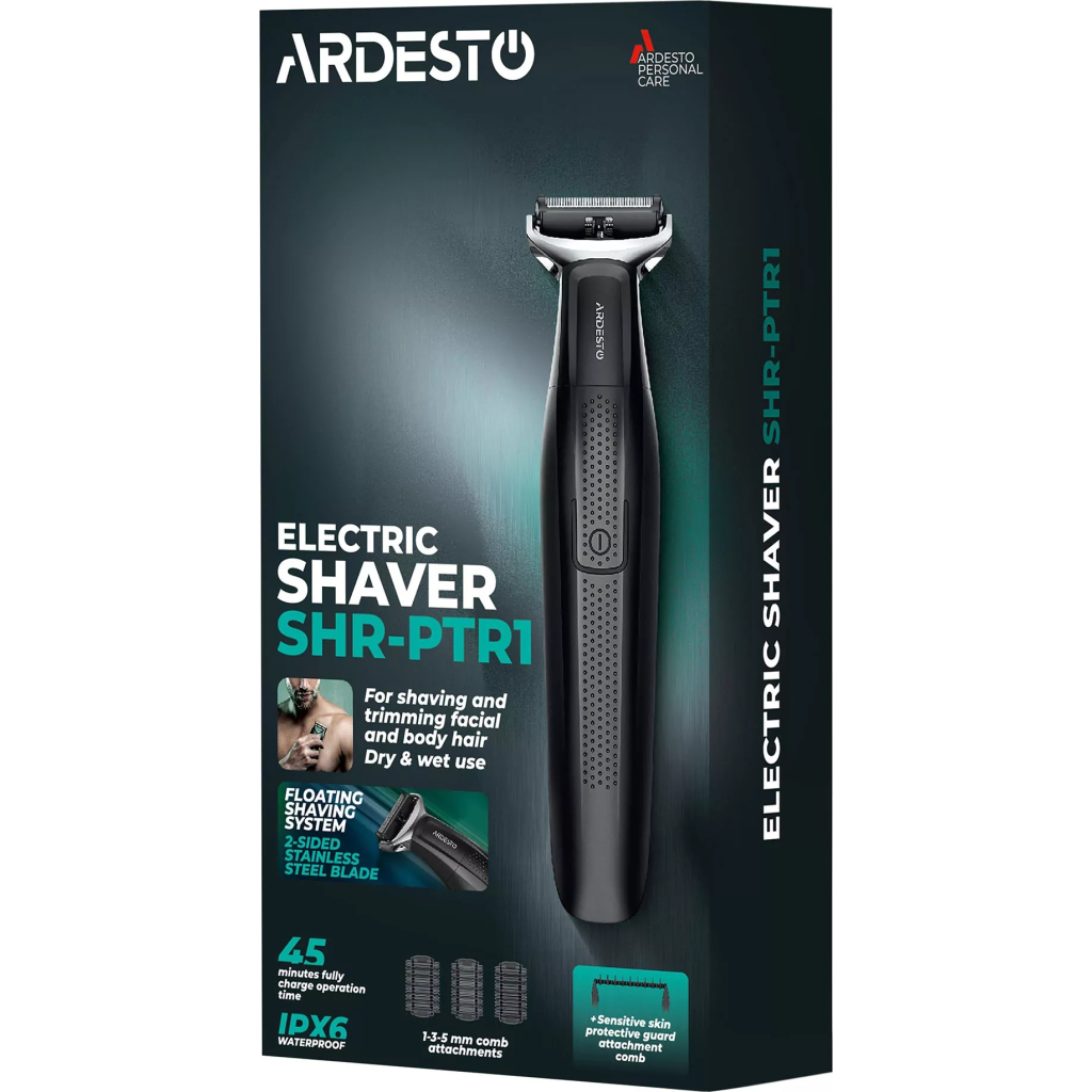 Електробритва Ardesto SHR-PTR1 - фото 8 Електробритва Ardesto SHR-PTR1 - фото 8