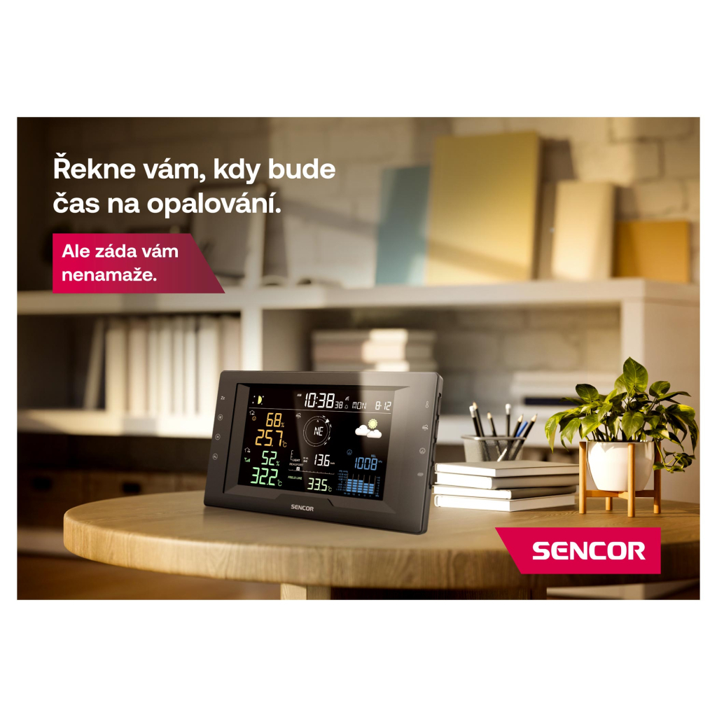 Метеостанція Sencor SWS9400 - фото 4 Метеостанція Sencor SWS9400 - фото 4